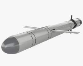 Крилата ракета Калібр 3D модель