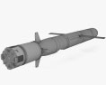 Kalibr Missile de croisière Modèle 3d