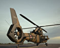 가와사키 OH-1 3D 모델 