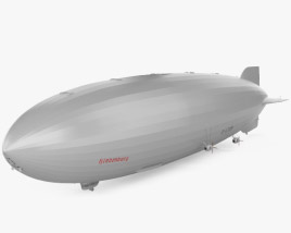 3D model of LZ 129 Hindenburg Zeppelin
