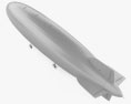 LZ 129 Hindenburg Zeppelin Modèle 3d