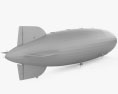 LZ 129 Hindenburg Zeppelin 3D модель