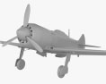 Ла-7 3D модель