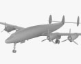 Lockheed L-1649 Starliner 3Dモデル