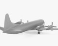 Lockheed L-188 Electra 3D-Modell