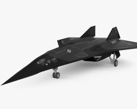 Lockheed Martin SR-72 Darkstar 3D model