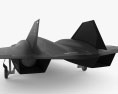 Lockheed Martin SR-72 Darkstar 3D-Modell