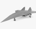 SR-72 (航空機) 3Dモデル