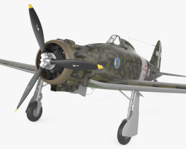 MC.200戰鬥機 3D模型