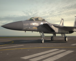 McDonnell Douglas F-15 Eagle Modello 3D
