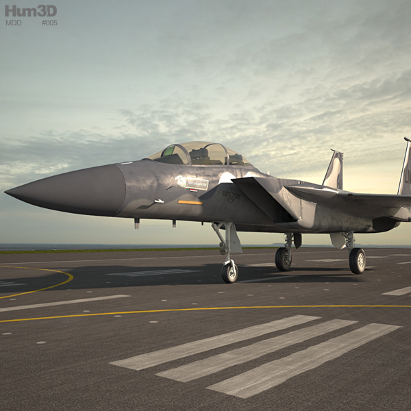 맥도널 더글러스 F-15 이글 3D 모델 