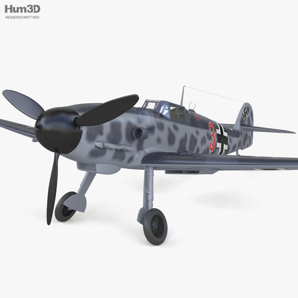 Messerschmitt Bf 109 3D model