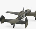 Messerschmitt Bf 110 3D 모델 