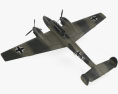 Messerschmitt Bf 110 3D 모델 
