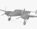 Bf 110戰鬥機 3D模型
