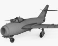 МіГ-17 3D модель