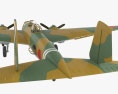 九六式陸上攻擊機 3D模型