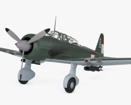 3D model of Mitsubishi Ki-51