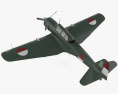 Mitsubishi Ki-51 Modello 3D