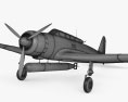 Nakajima B5N Modello 3D