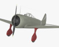 Nakajima Ki-27 Modello 3D