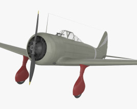 Nakajima Ki-27 3D model