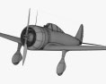 Nakajima Ki-27 3d model