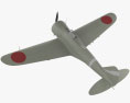 日本陸軍九七式戰鬥機中島Ki-27 3D模型