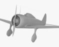 Nakajima Ki-27 3D 모델 