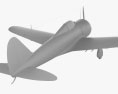 Nakajima Ki-27 3D-Modell