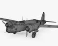 Nakajima Ki-49 Modello 3D