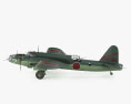 Nakajima Ki-49 3D модель