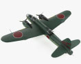 Nakajima Ki-49 Modello 3D