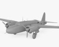 一〇〇式重爆撃機 3Dモデル