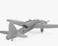Nakajima Ki-49 3D 모델 