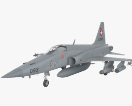 3D model of Northrop F-5