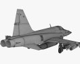 Northrop F-5 Modelo 3d