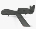 RQ-4全球鷹偵察機 3D模型