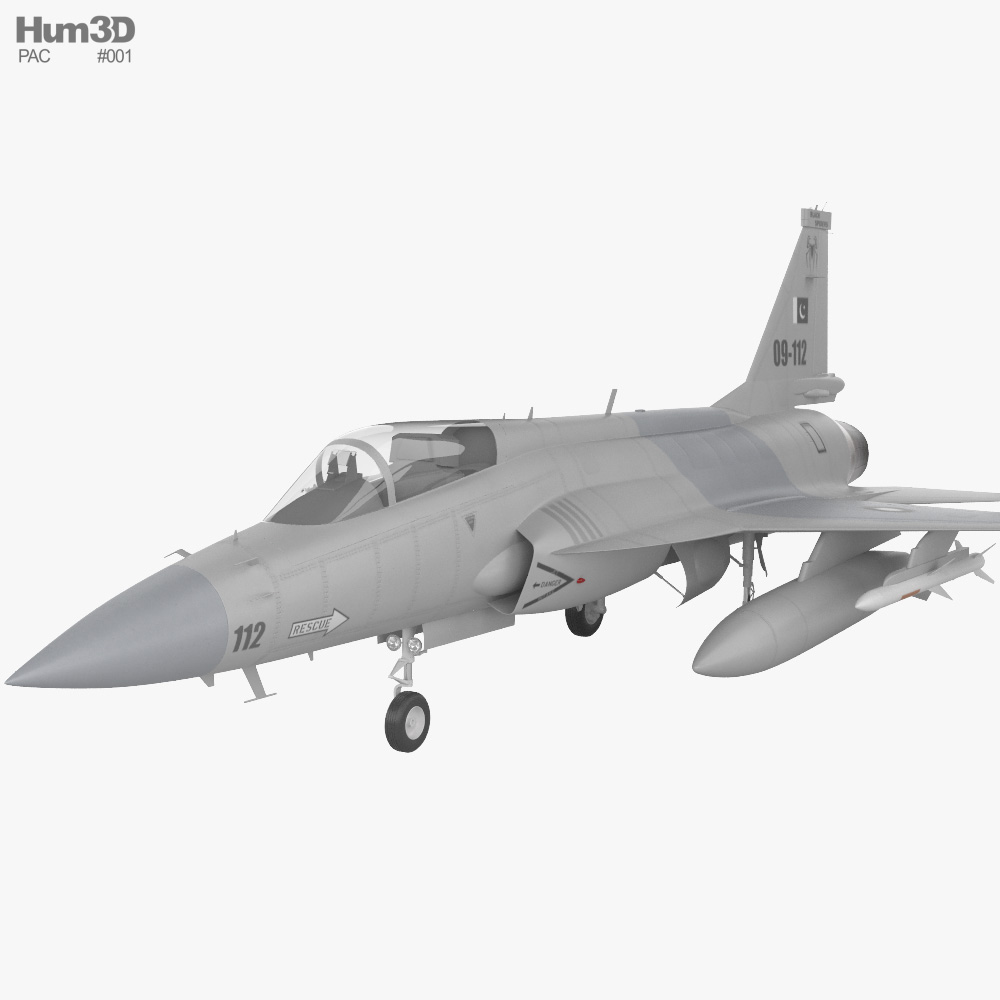 PAC JF-17 Thunder Modèle 3D
