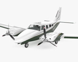 Piper PA-34-220T Seneca V 3Dモデル