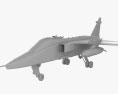 美洲豹攻擊機 3D模型