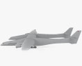 Scaled Composites Stratolaunch Model 351 3D 모델 