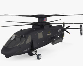 3D model of Sikorsky S-97 Raider