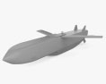 Storm Shadow missile Modelo 3d argila render
