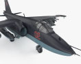 수호이 Su-25 3D 모델 