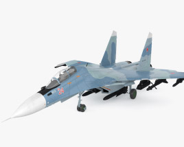 Sukhoi Su-30 3D model