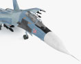 수호이 Su-30 3D 모델 