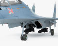 苏-30战斗机 3D模型