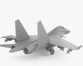 Sukhoi Su-30 Modello 3D