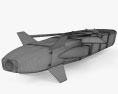 Taurus Marschflugkörper 3D-Modell